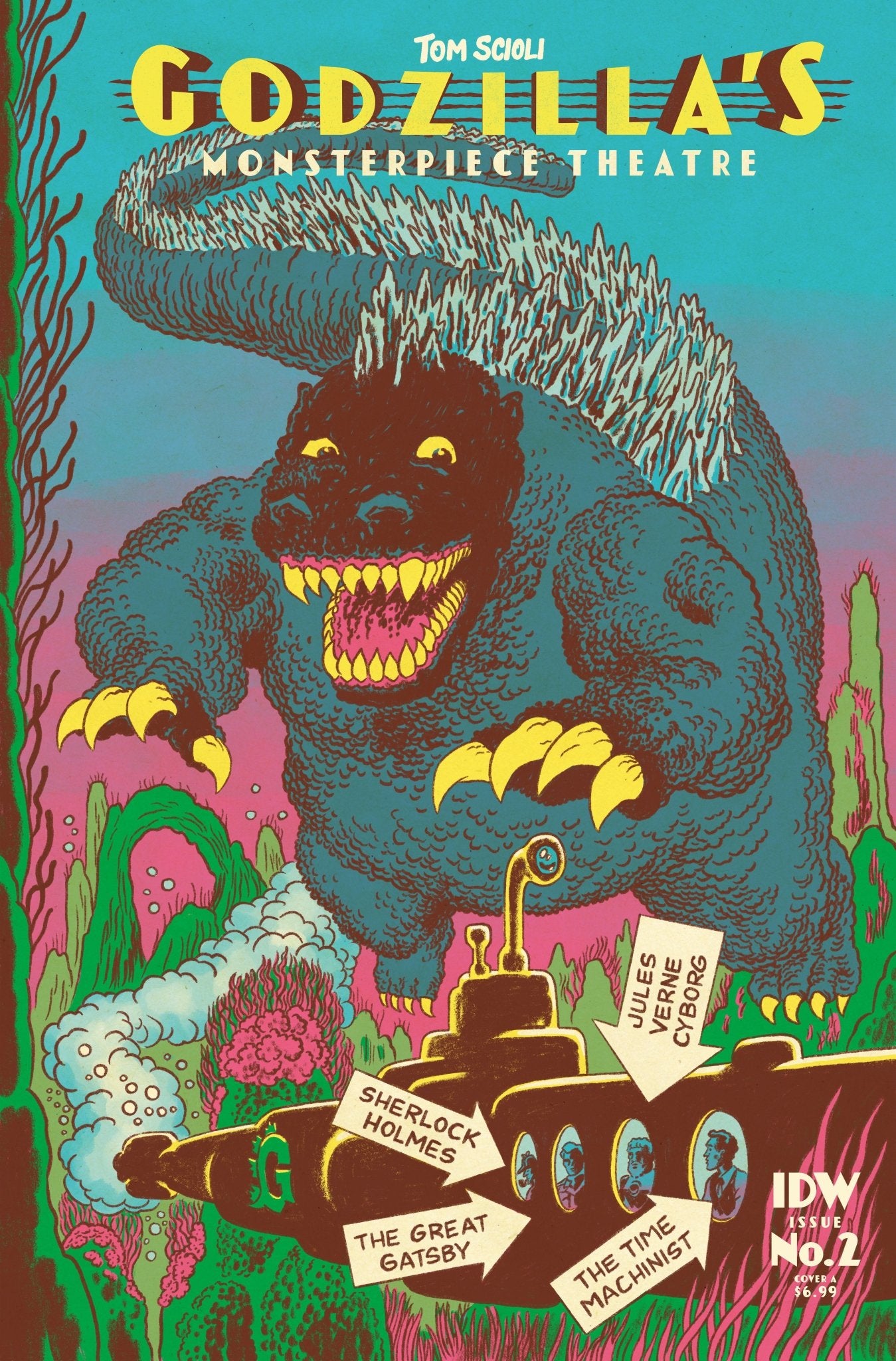 Godzilla’S Monsterpiece Theatre 2 Cover A (Scioli) - Cadets Toys & Comics