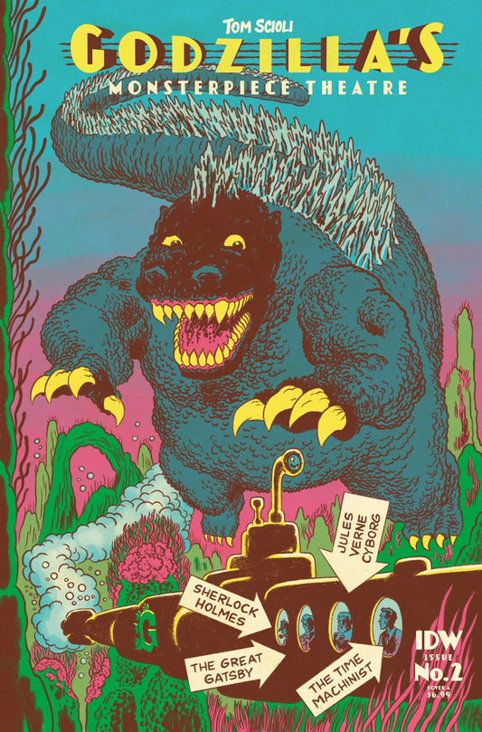 Godzilla’S Monsterpiece Theatre 2 Cover A (Scioli) - Cadets Toys & Comics