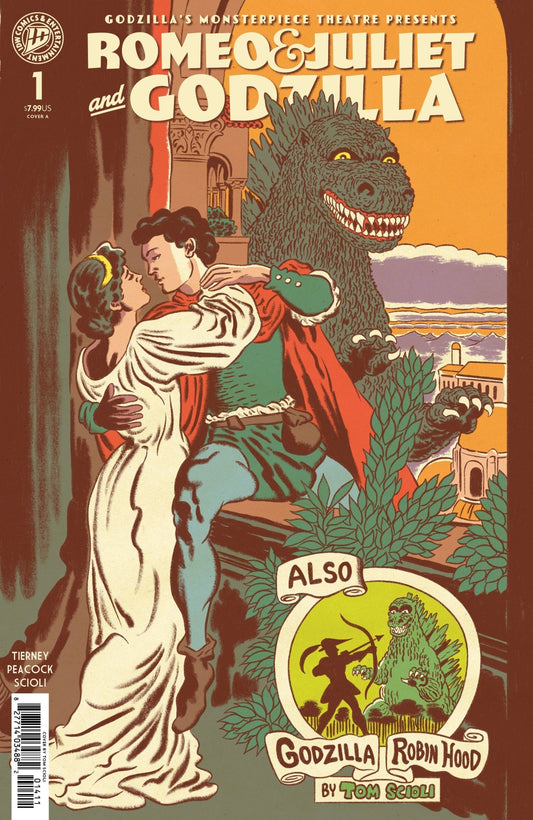 Godzilla’s Monsterpiece Theatre Presents: Romeo & Juliet & Godzilla Cover A (Scioli) - Cadets Toys & Comics