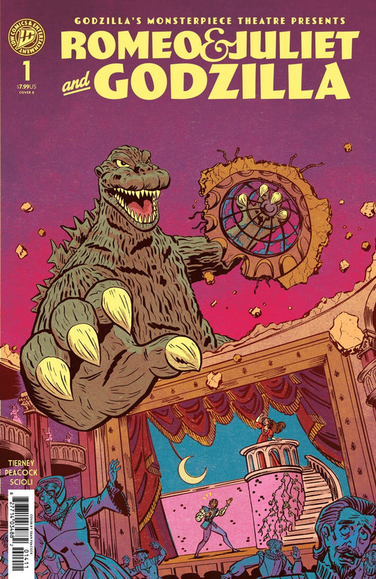 Godzilla’s Monsterpiece Theatre Presents: Romeo & Juliet & Godzilla Variant B (Peacock) - Cadets Toys & Comics
