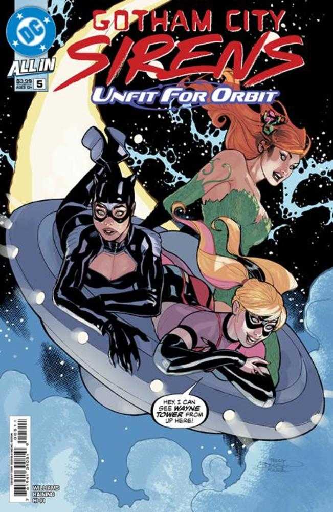 Gotham City Sirens Unfit For Orbit #5 (de 5) Portada A Terry Dodson y Rachel Dodson