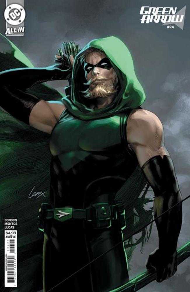 Green Arrow #24 Portada B Lesley Leirig Li Variante en cartulina