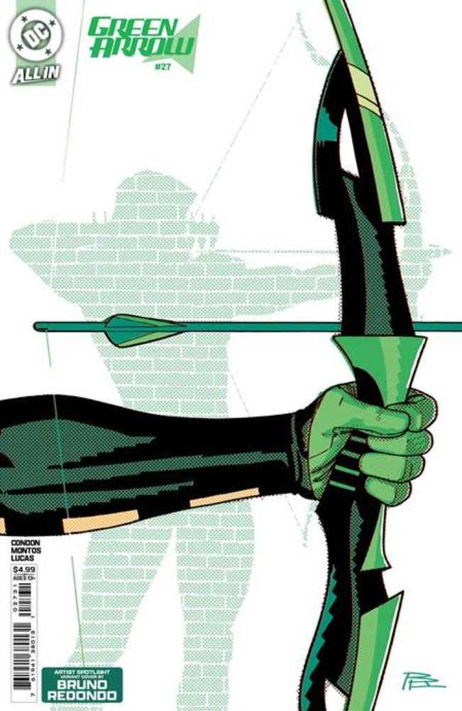 Green Arrow #27 Portada C Bruno Redondo Artista Destacado Variante en Cartulina