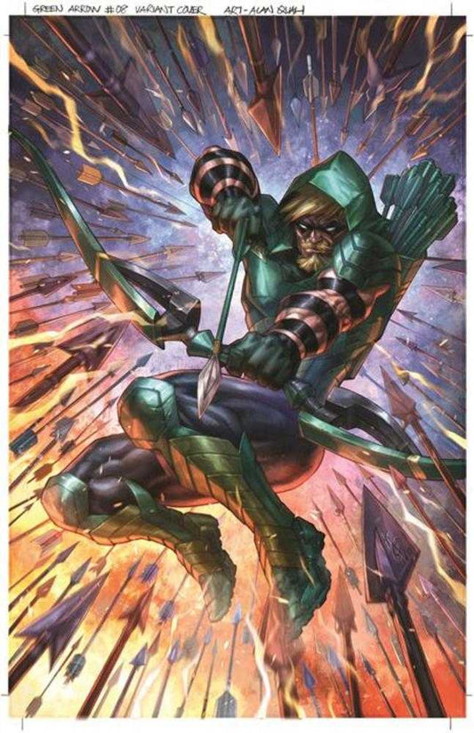 Green Arrow 8 (Of 12) Cover B Alan Quah Card Stock Variant - Cadets Toys & Comics