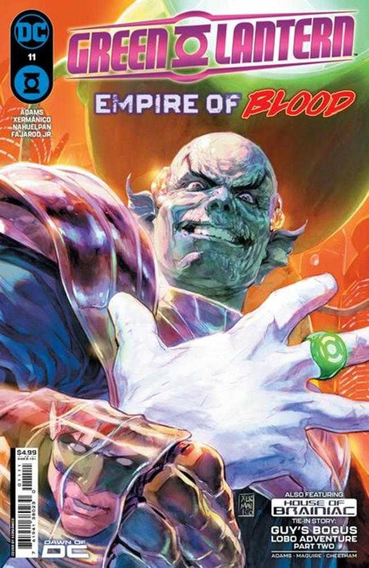 Green Lantern 11 Cover A Xermanico (House Of Brainiac) - Cadets Toys & Comics