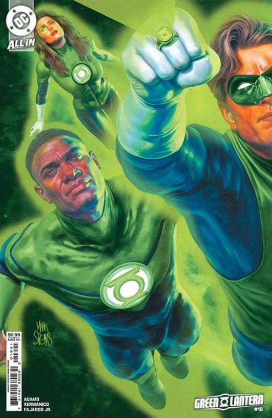 Green Lantern 18 Cover B Mark Spears Connecting Card Stock Variant - Cadets Toys & Comics