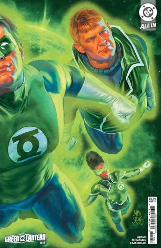 Green Lantern 18 Cover C Mark Spears Connecting Card Stock Variant - Cadets Toys & Comics
