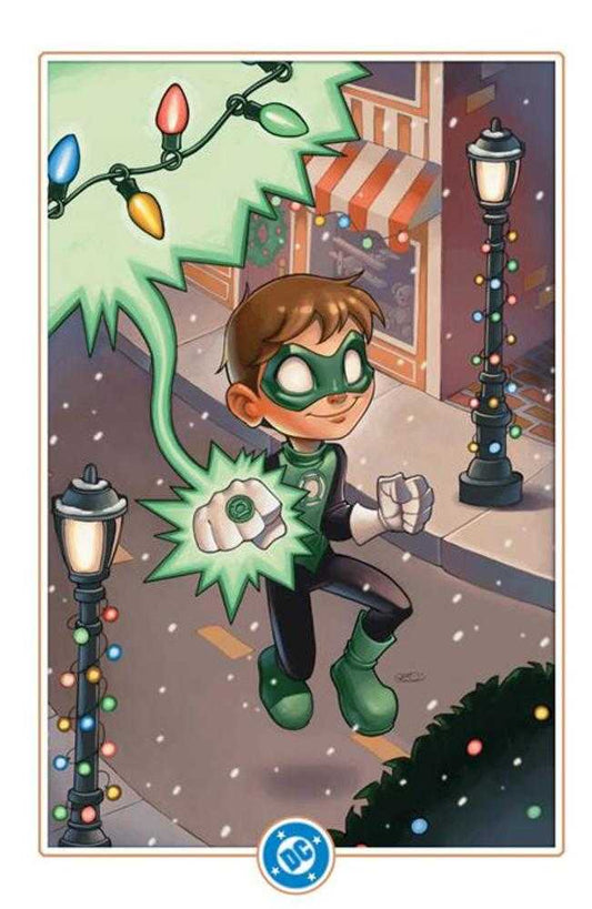 Green Lantern 18 Cover D Chrissie Zulloe DC Winter Wonderland Card Stock Variant - Cadets Toys & Comics