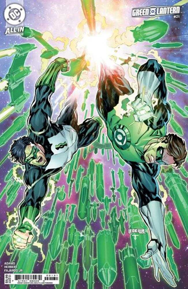 Green Lantern 21 Cover B Ken Lashley Card Stock Variant - Cadets Toys & Comics