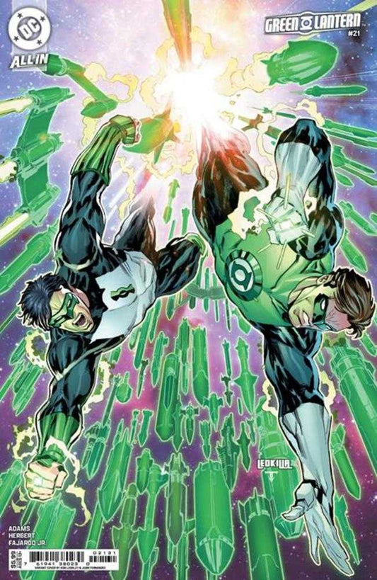 Green Lantern 21 Cover B Ken Lashley Card Stock Variant - Cadets Toys & Comics