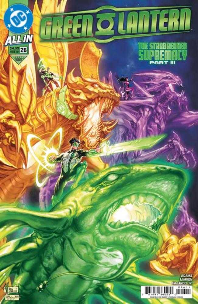 Linterna Verde #26 Portada AV Ken Marion Conectando (Supremacía Rompeestrellas)