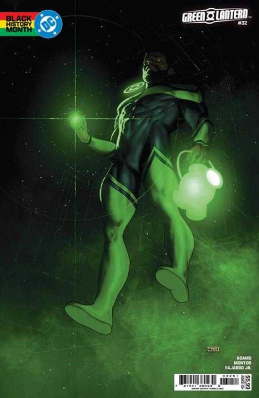 Green Lantern 32 Cover E Taurin Clarke Black History Month Card Stock Variant - Cadets Toys & Comics