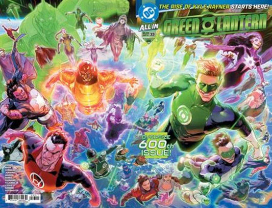 Green Lantern 33 Cover A Xermanico Wraparound (600) - Cadets Toys & Comics