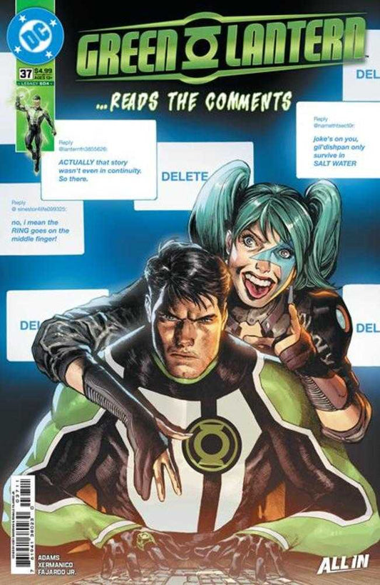 Green Lantern 37 Cover A Eddy Barrows - Cadets Toys & Comics