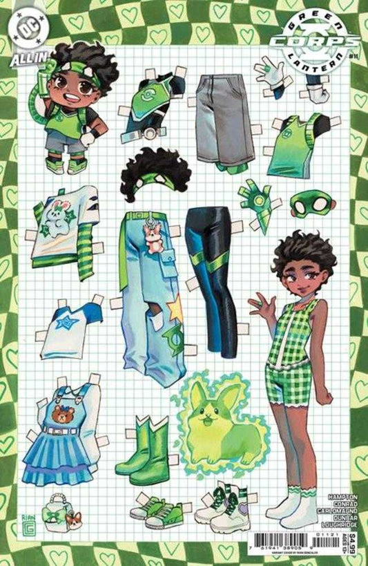 Green Lantern Corps 11 Cover B Rian Gonzales Card Stock Variant - Cadets Toys & Comics