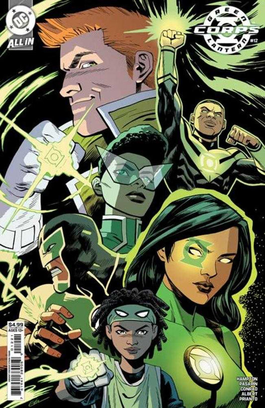 Green Lantern Corps 12 Cover D Ethan Young Card Stock Variant - Cadets Toys & Comics