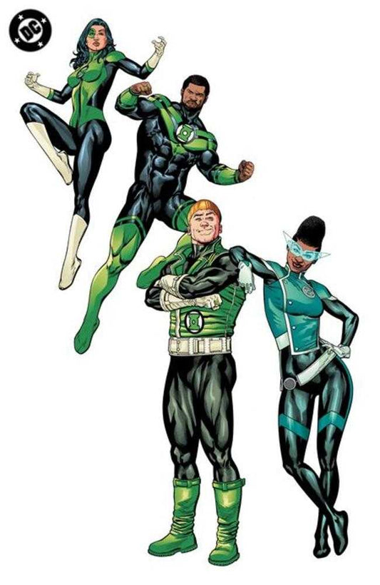 Green Lantern Corps 14 Cover E Fernando Pasarin Corner Box Spot Foil Variant - Cadets Toys & Comics