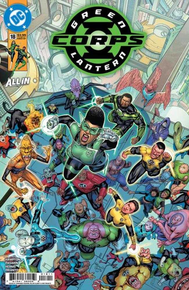 Green Lantern Corps 18 Cover A Fernando Pasarin - Cadets Toys & Comics
