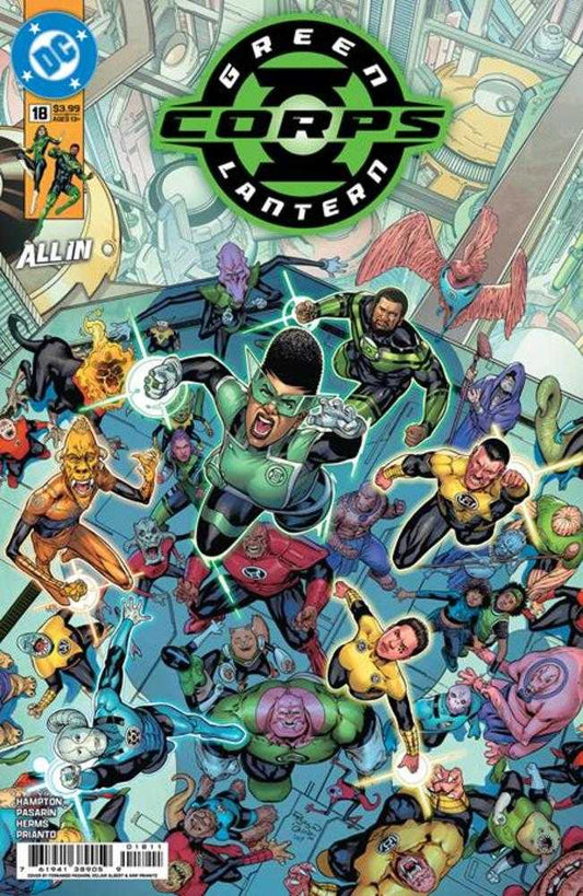 Green Lantern Corps 18 Cover A Fernando Pasarin - Cadets Toys & Comics