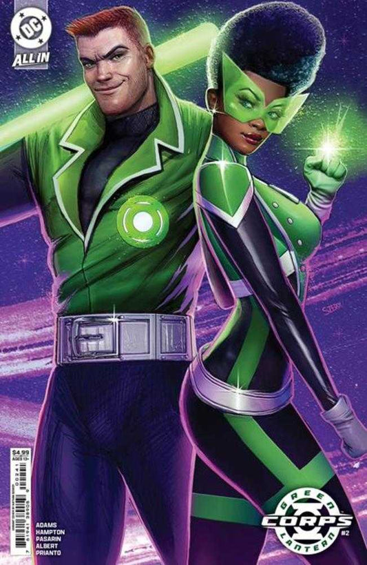Green Lantern Corps 2 Cover D Nathan Szerdy Card Stock Variant - Cadets Toys & Comics