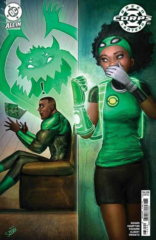 Green Lantern Corps 3 Cover D Nathan Szerdy Card Stock Variant - Cadets Toys & Comics