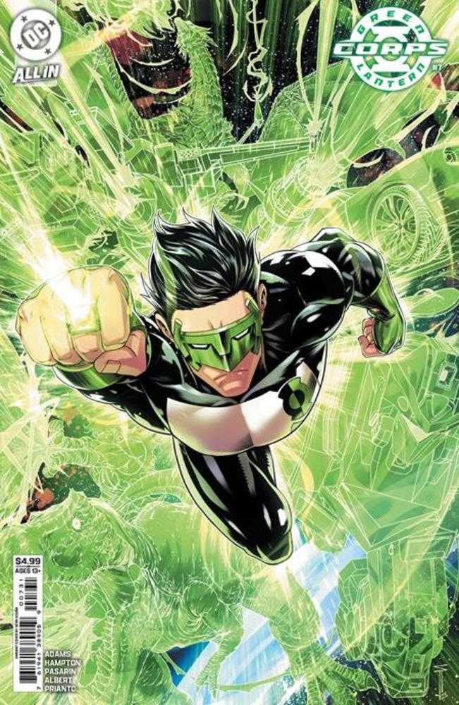 Green Lantern Corps #7 Portada B Variante en cartulina de Serg Acuna (Supremacía Rompeestrellas)