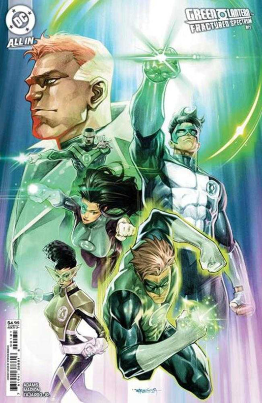 Green Lantern Fractured Spectrum 1 (One Shot) Cover B Stephen Segovia Card Stock Variant - Cadets Toys & Comics