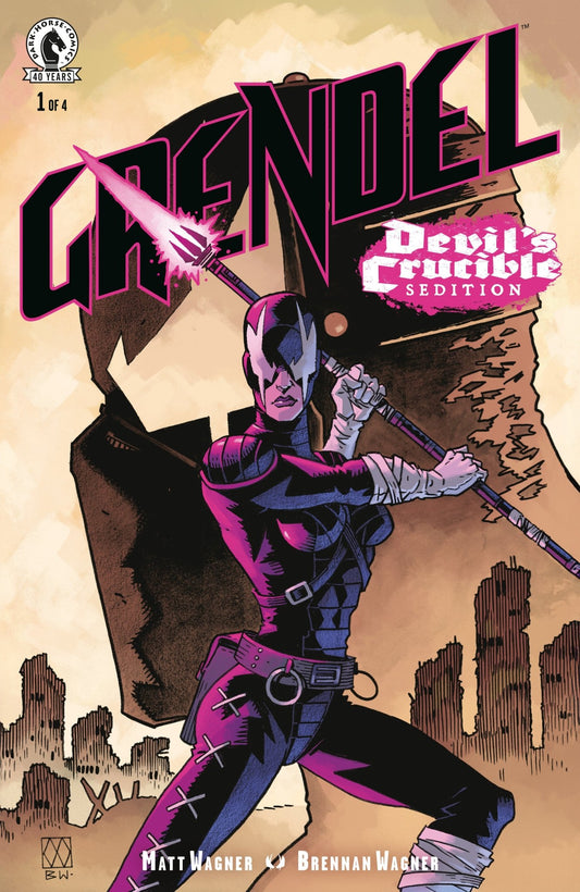 Grendel: Devil's Crucible Sedition 1 (Cover A) (Matt Wagner) - Cadets Toys & Comics