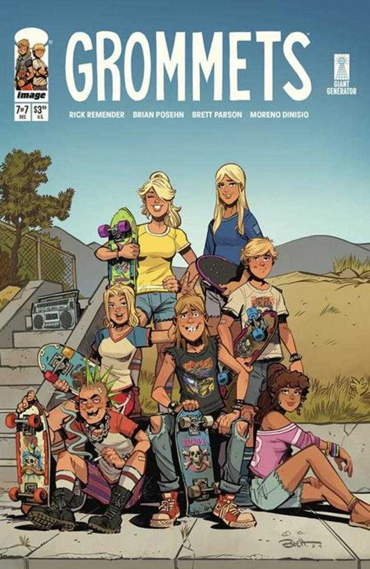 Grommets 7 (Of 7) Cover A Brett Parson - Cadets Toys & Comics