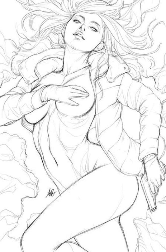 Gun Honey Doubles Down 1 (Of 4) Cover L Artgerm Inks Full Art Variant (Mature) - Cadets Toys & Comics
