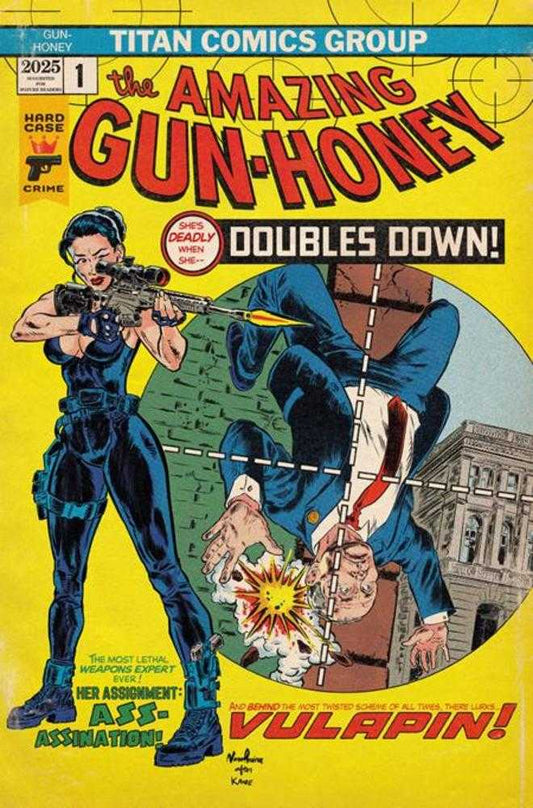 Gun Honey Doubles Down 2 (Of 4) Cover G Nuno Pereira Homage Variant (Mature) - Cadets Toys & Comics