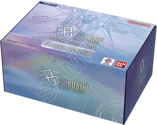 Gundam Card Game - Freedom Ascension Deck Build Box - Cadets Toys & Comics