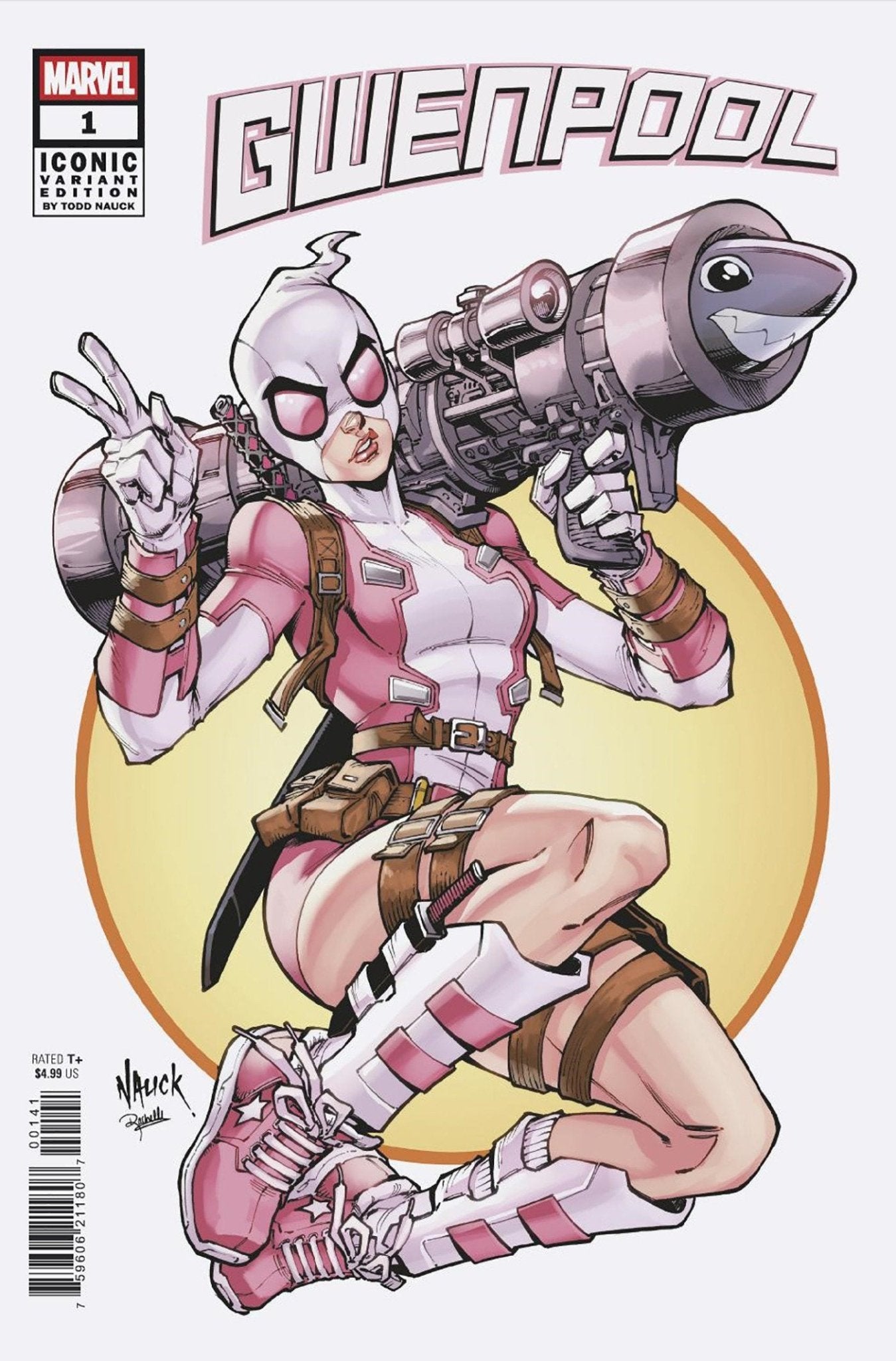 Gwenpool 1 Todd Nauck Iconic Variant - Cadets Toys & Comics
