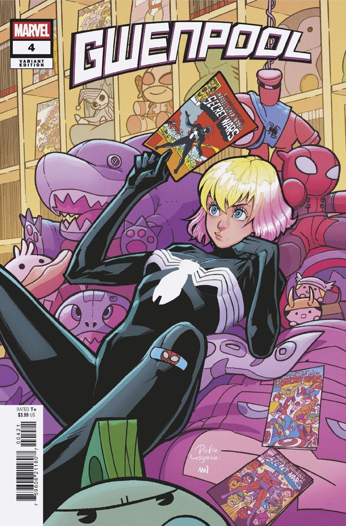 Gwenpool #4 Variante de Rickie Yagawa