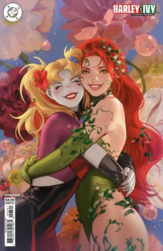 Harley And Ivy Life And Crimes 3 (Of 6) Cover B Lesley Leirix Li Card Stock Variant - Cadets Toys & Comics