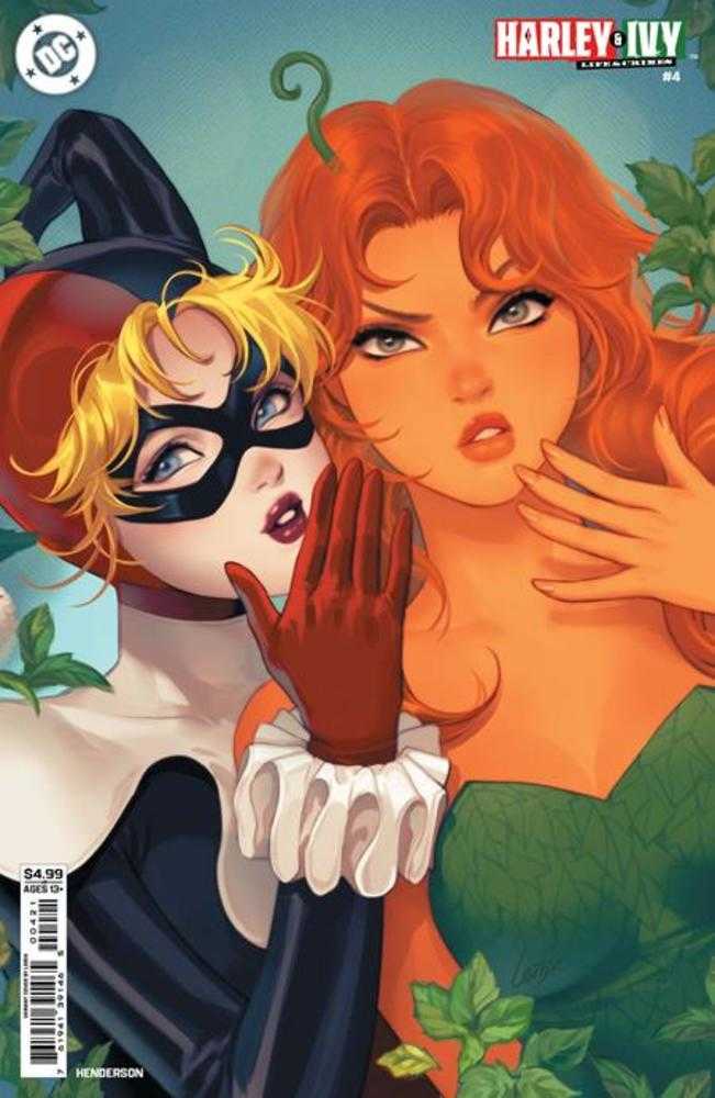Harley And Ivy Life And Crimes 4 (Of 6) Cover B Lesley Leirix Li Card Stock Variant - Cadets Toys & Comics