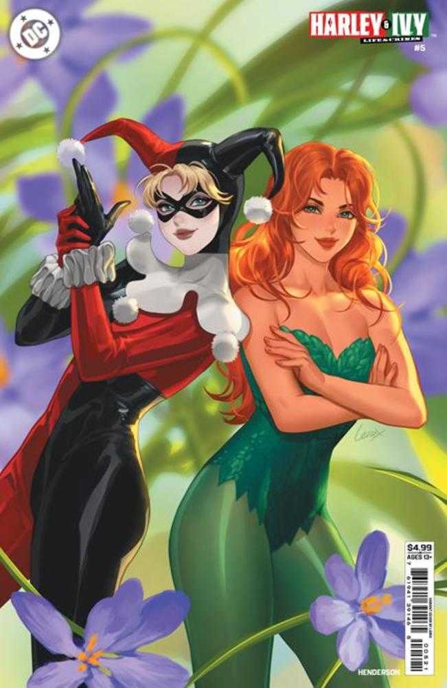 Harley And Ivy Life And Crimes 5 (Of 6) Cover B Lesley Leirix Li Card Stock Variant - Cadets Toys & Comics