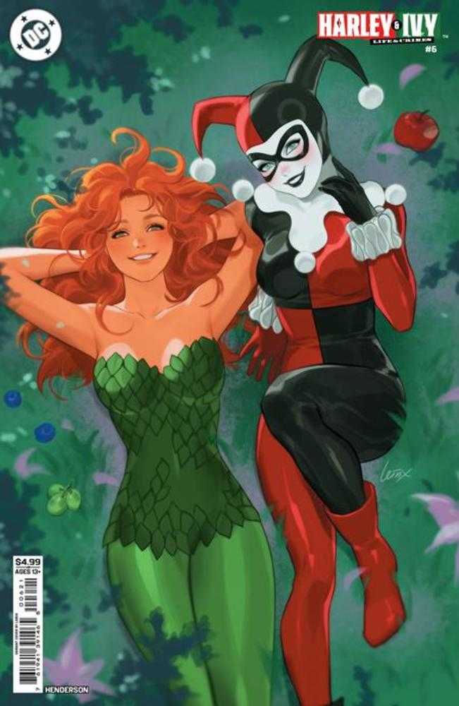 Harley And Ivy Life And Crimes 6 (Of 6) Cover B Lesley Leirix Li Card Stock Variant - Cadets Toys & Comics