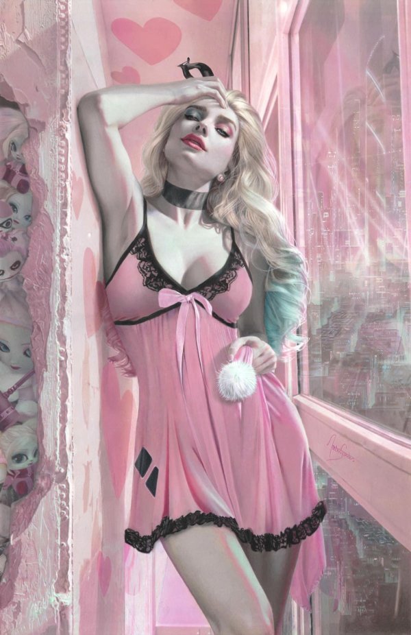 Harley Quinn 29 *Natali Sanders Virgin Variant* - Cadets Toys & Comics