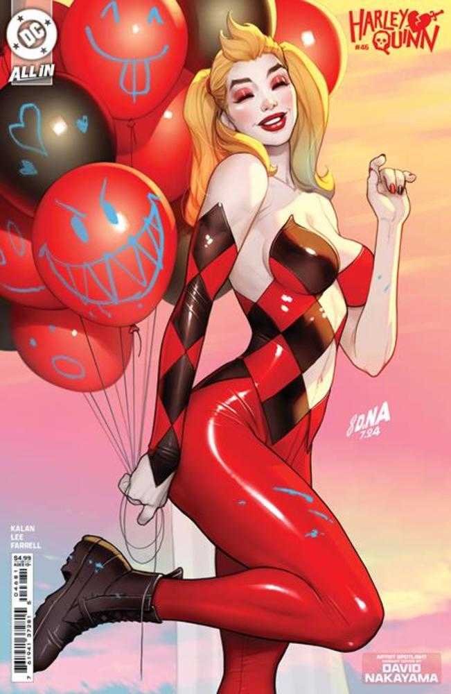 Harley Quinn 46 Cover E David Nakayama Artist Spotlight Card Stock Variant - Cadets Toys & Comics