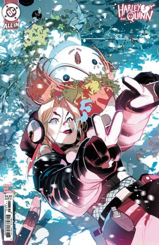 Harley Quinn 47 Cover D Simone Di Meo Sweater Weather Card Stock Variant - Cadets Toys & Comics