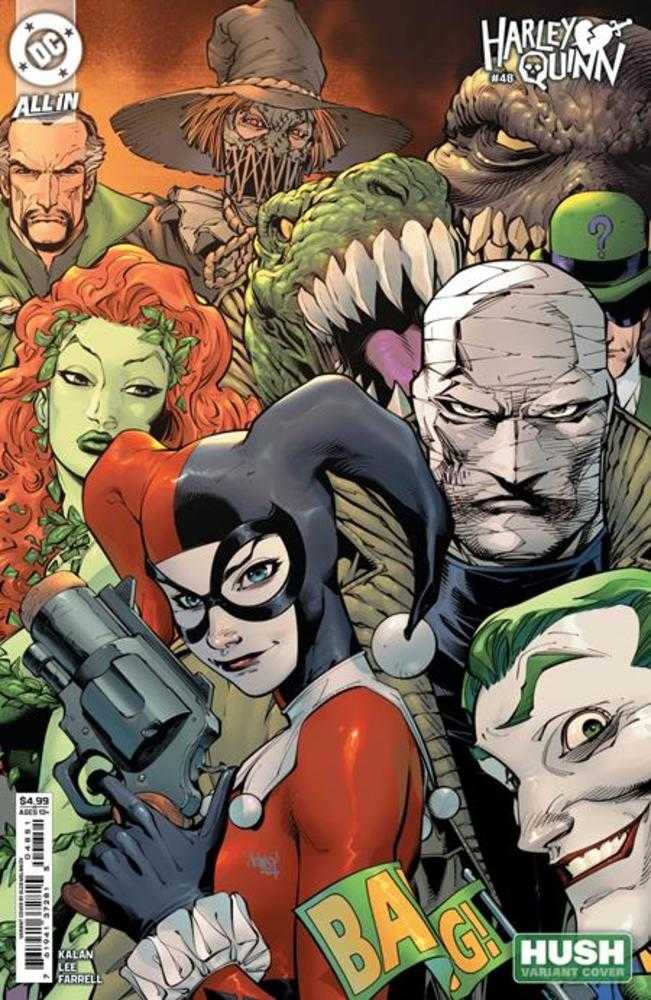 Harley Quinn 48 Cover D Gleb Melnikov Hush Card Stock Variant - Cadets Toys & Comics