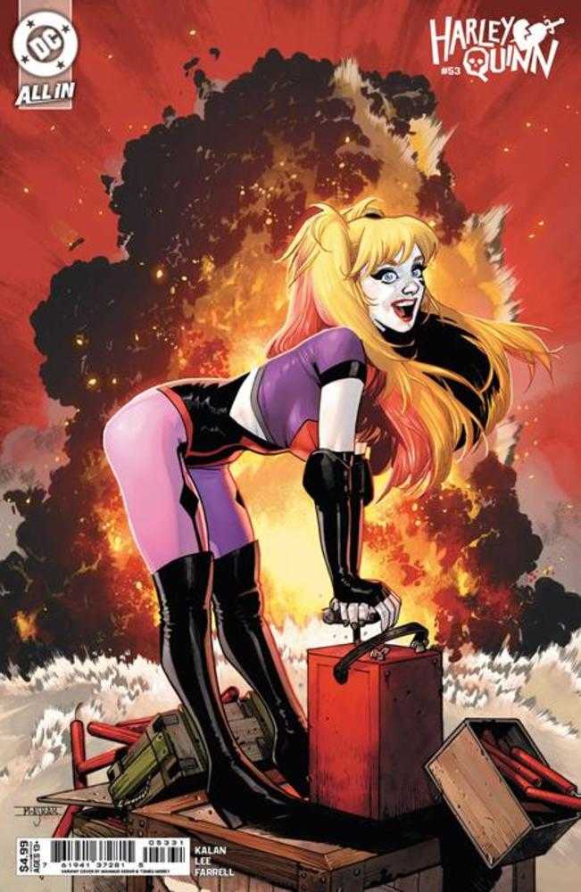 Harley Quinn #53 Portada C Mahmud Asrar Variante en cartulina
