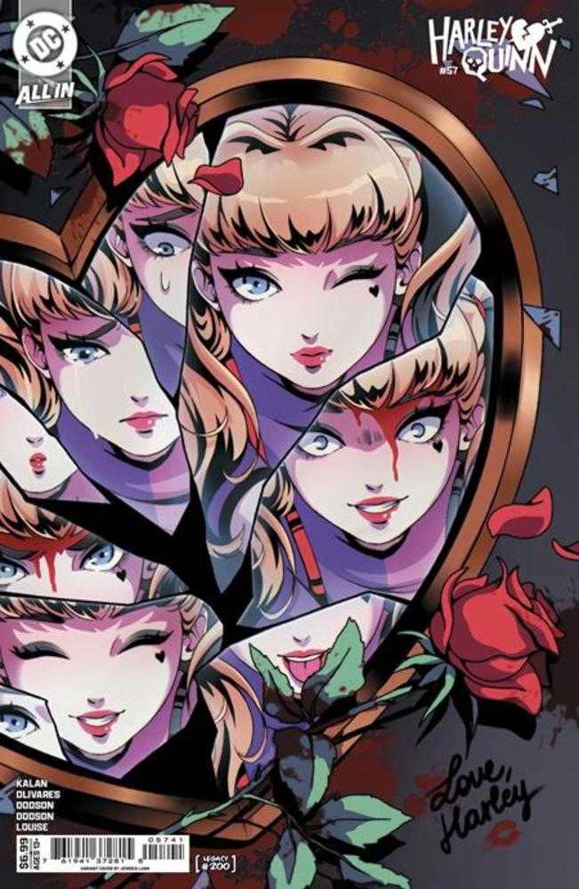 Harley Quinn 57 Cover D Jessica Luna Card Stock Variant (200) - Cadets Toys & Comics
