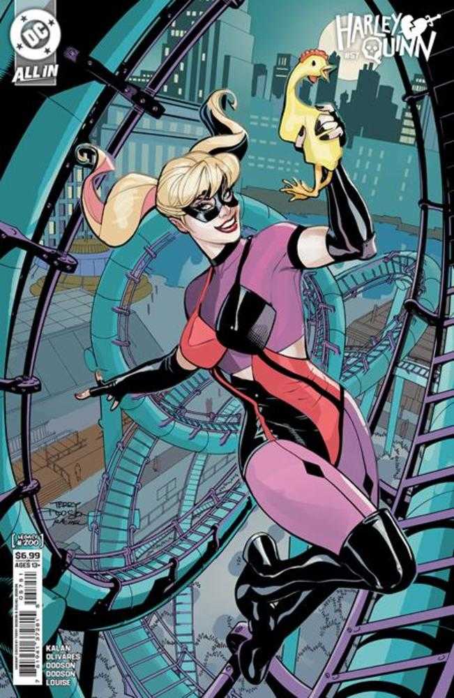 Harley Quinn 57 Cover E Terry Dodson & Rachel Dodson Card Stock Variant (200) - Cadets Toys & Comics