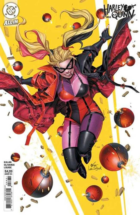 Harley Quinn 58 Cover C Inhyuk Lee Card Stock Variant - Cadets Toys & Comics