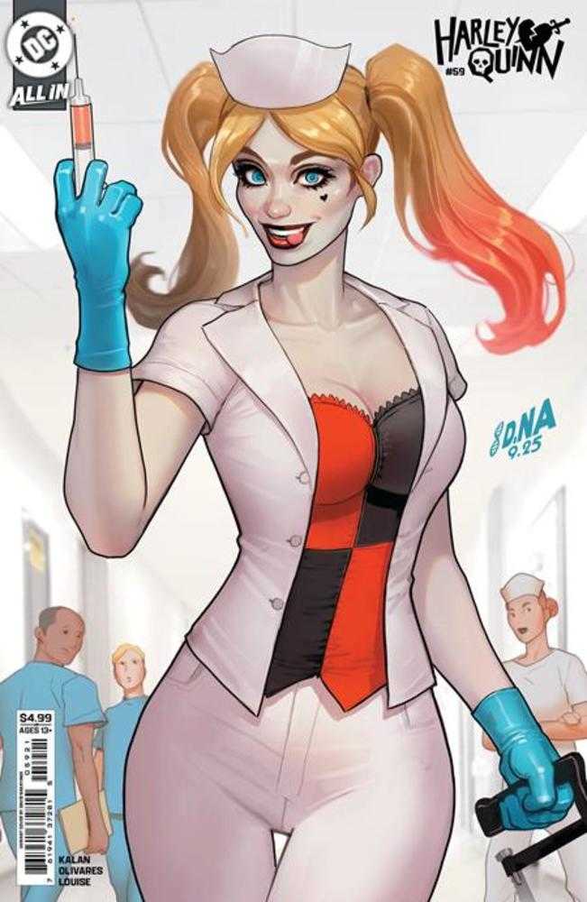 Harley Quinn 59 Cover B David Nakayama Card Stock Variant - Cadets Toys & Comics