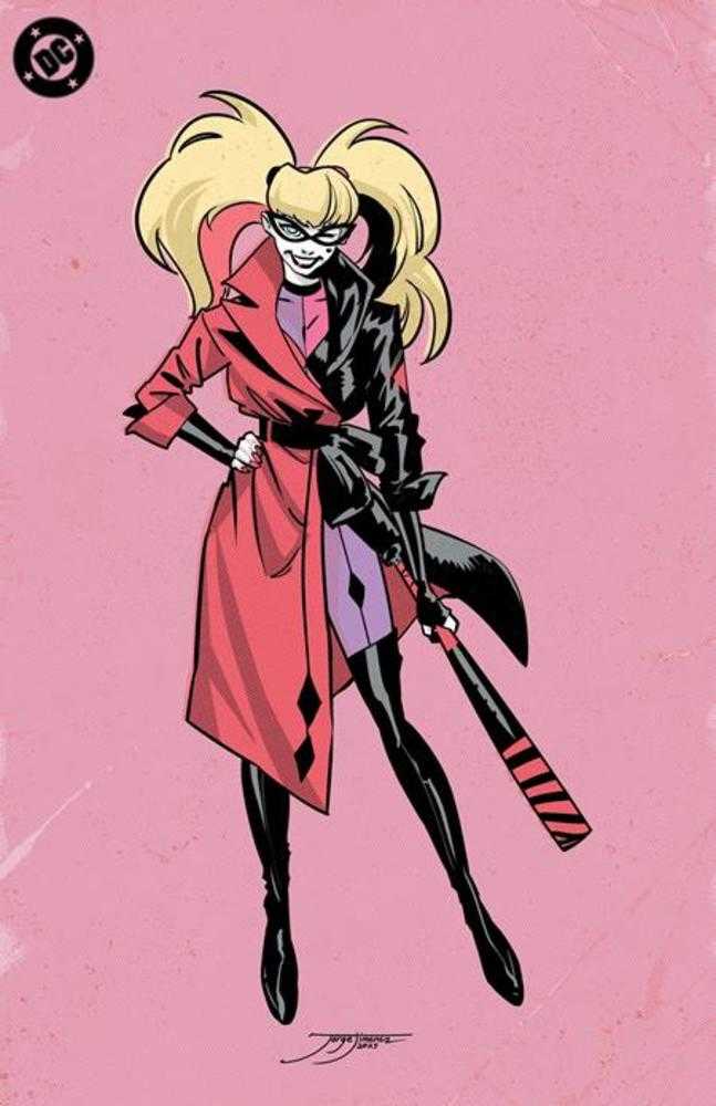 Harley Quinn 60 Cover G Jorge Jimenez Corner Box Spot Foil Variant - Cadets Toys & Comics