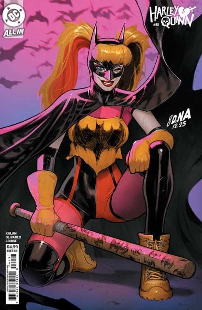 Harley Quinn 61 Cover B David Nakayama Card Stock Variant - Cadets Toys & Comics