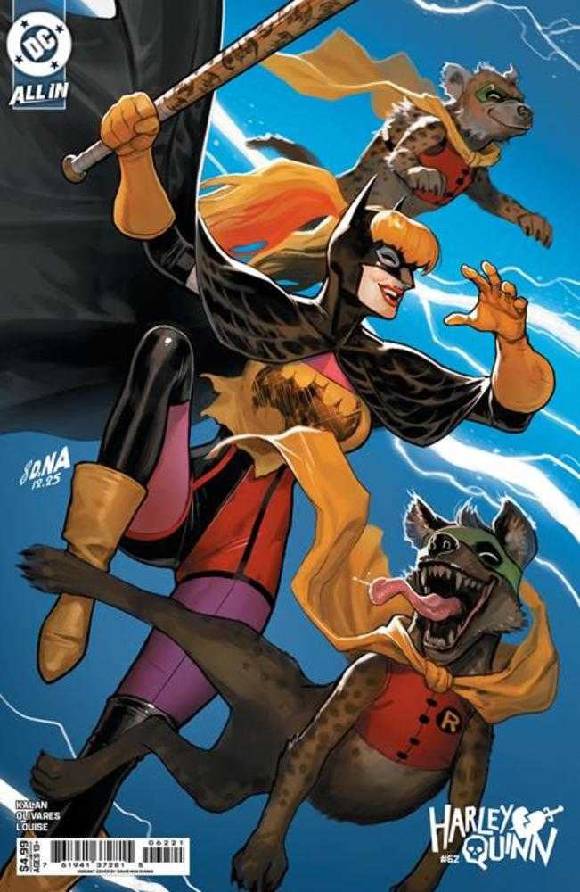 Harley Quinn 62 Cover B David Nakayama Card Stock Variant - Cadets Toys & Comics